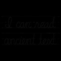 I Can Read Ancient Text Daily Commute Backpack