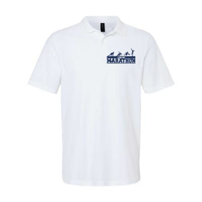 I Can Run Marathon Softstyle Adult Sport Polo