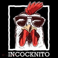 Incocknito Cock Rooster Wearing Sunglasses Chicken Lover Kids T-Shirt