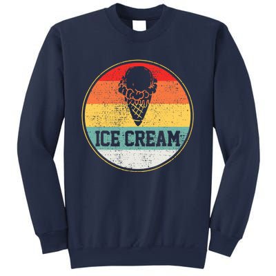 Ice Cream Retro Vintage Summer Treats Cone Cool Tee Sweatshirt