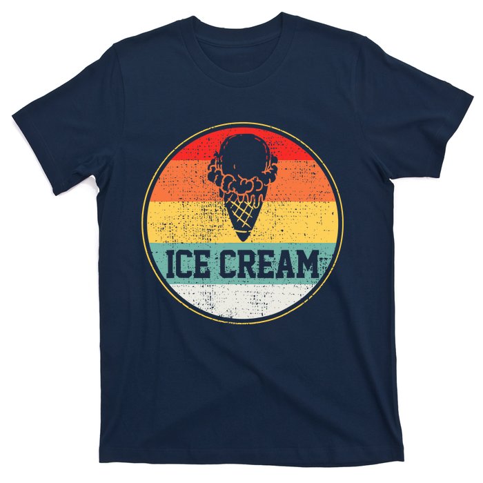 Ice Cream Retro Vintage Summer Treats Cone Cool Tee T-Shirt