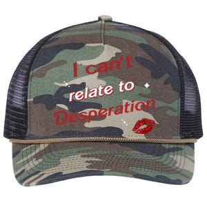 I Can’T Relate To Desperation Sabrina First Name Retro Rope Trucker Hat Cap