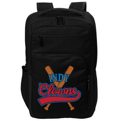 Indianapolis Clowns Retro Indy Baseball Fan Gift Idea Gift Impact Tech Backpack