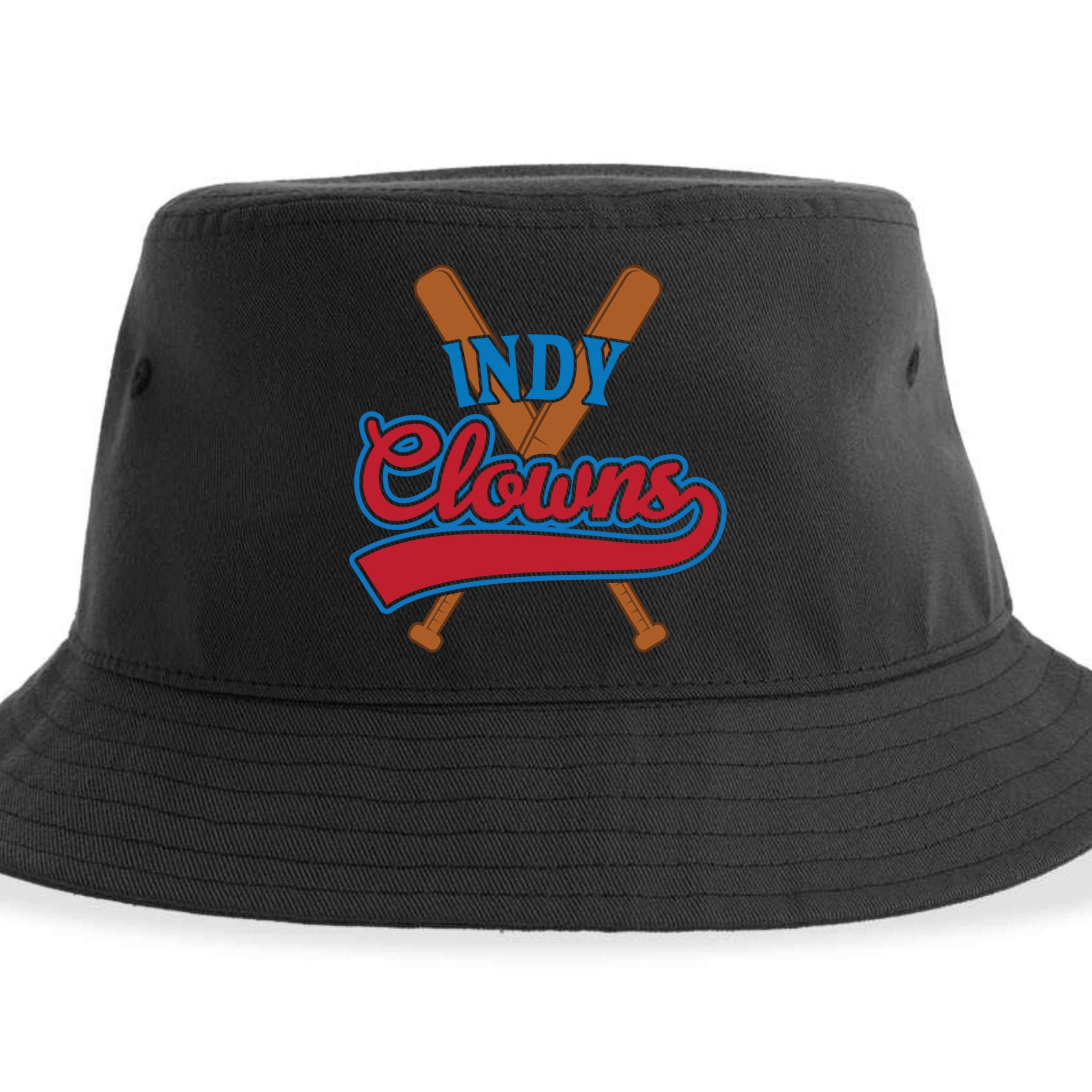 Indianapolis Clowns Retro Indy Baseball Fan Gift Idea Gift Sustainable Bucket Hat