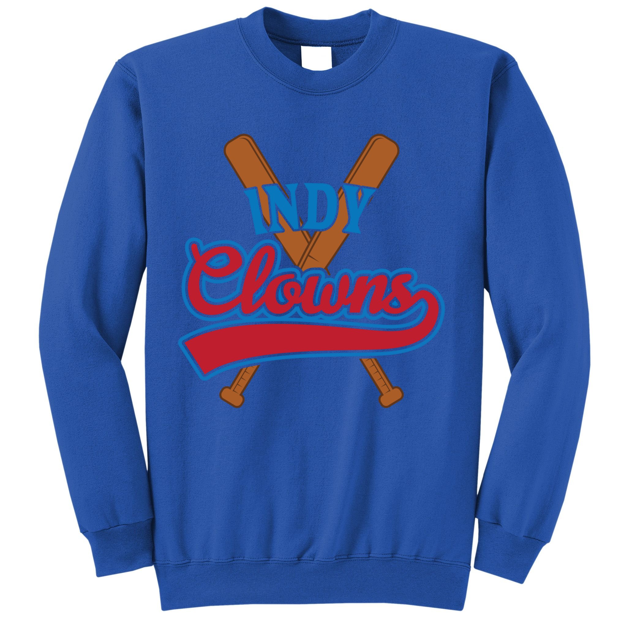 Indianapolis Clowns Retro Indy Baseball Fan Gift Idea Gift Sweatshirt
