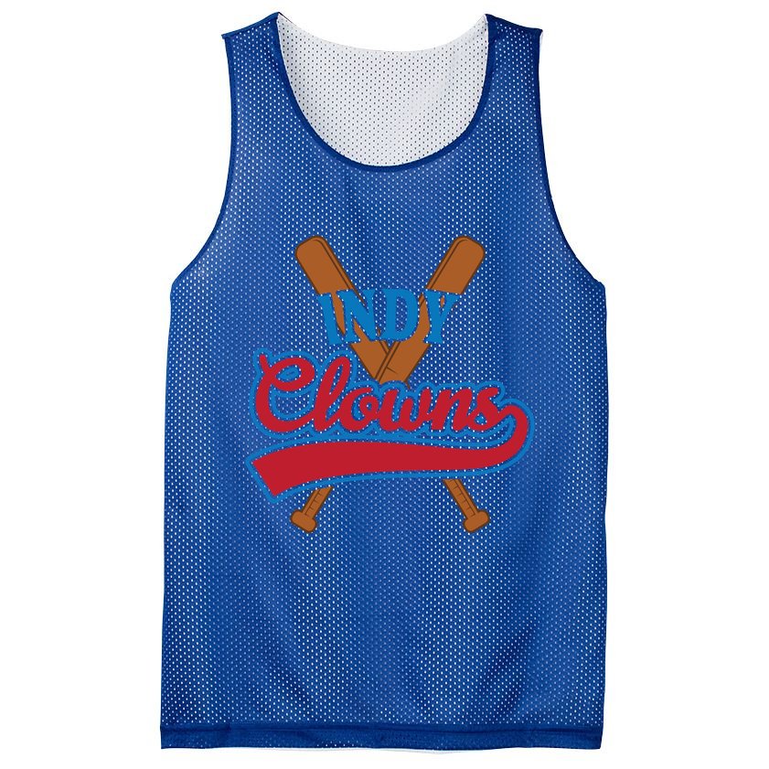Indianapolis Clowns Retro Indy Baseball Fan Gift Idea Gift Mesh Reversible Basketball Jersey Tank