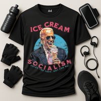 Ice Cream Socialism Rules for Thee Not for Me Joe Biden Performance Shirt