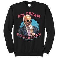 Ice Cream Socialism Rules for Thee Not for Me Joe Biden Sweatshirt