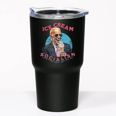 Ice Cream Socialism Rules for Thee Not for Me Joe Biden Tumbler