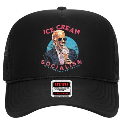 Ice Cream Socialism Rules for Thee Not for Me Joe Biden Hat