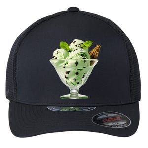 Ice Cream Softball & Baseball Flexfit Unipanel Trucker Cap