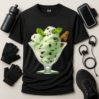Ice Cream Softball & Baseball Cooling Performance Crew T-Shirt