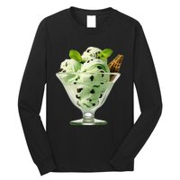 Ice Cream Softball & Baseball Long Sleeve Shirt