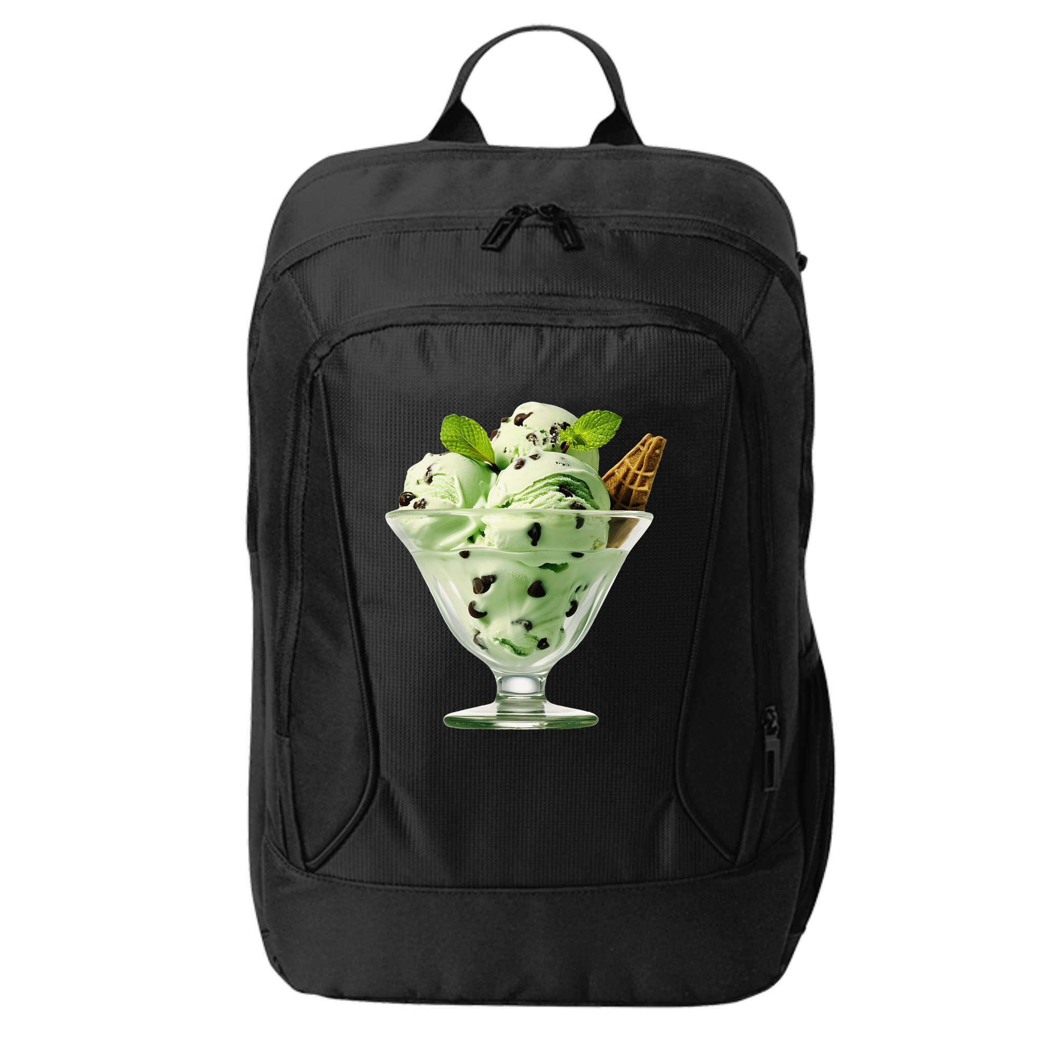 Ice Cream Softball & Baseball City Backpack