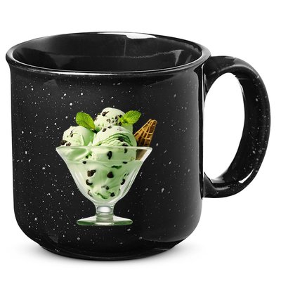 Ice Cream Softball & Baseball 15oz Campfire Ceramic Mug