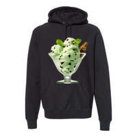 Ice Cream Softball & Baseball Premium Hoodie