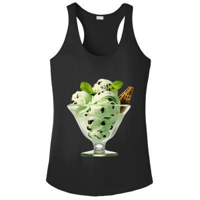 Ice Cream Softball & Baseball Ladies PosiCharge Competitor Racerback Tank