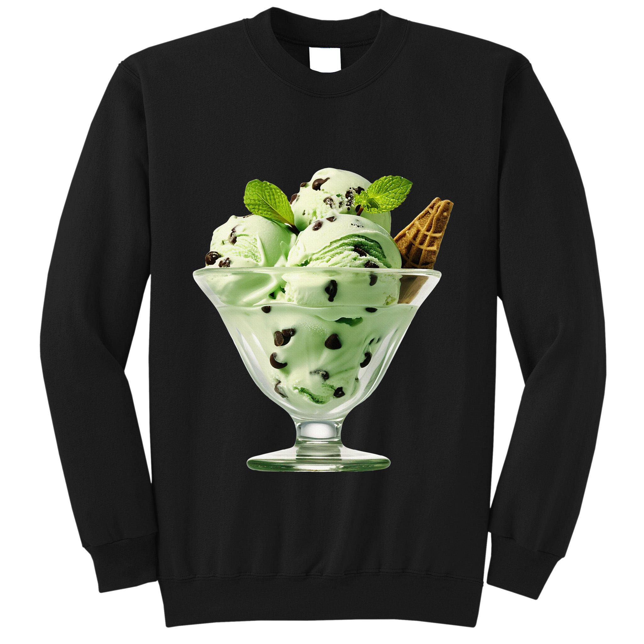 Ice Cream Softball & Baseball Tall Sweatshirt