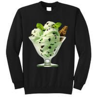 Ice Cream Softball & Baseball Tall Sweatshirt