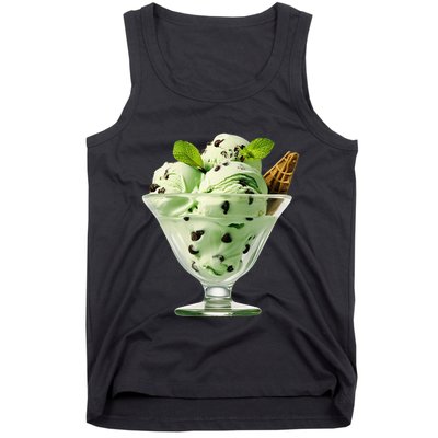 Ice Cream Softball & Baseball Tank Top