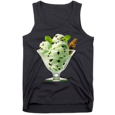 Ice Cream Softball & Baseball Tank Top