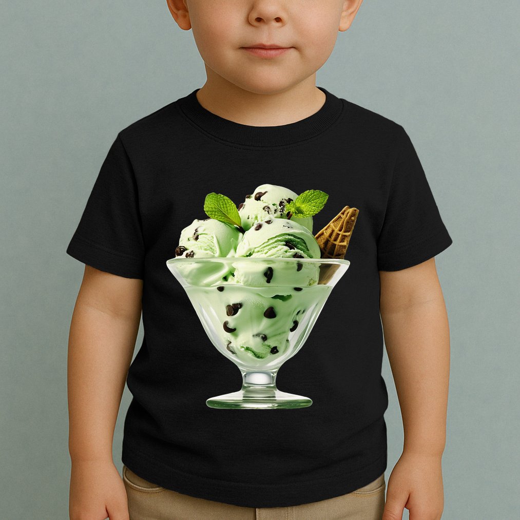 Ice Cream Softball & Baseball Toddler T-Shirt