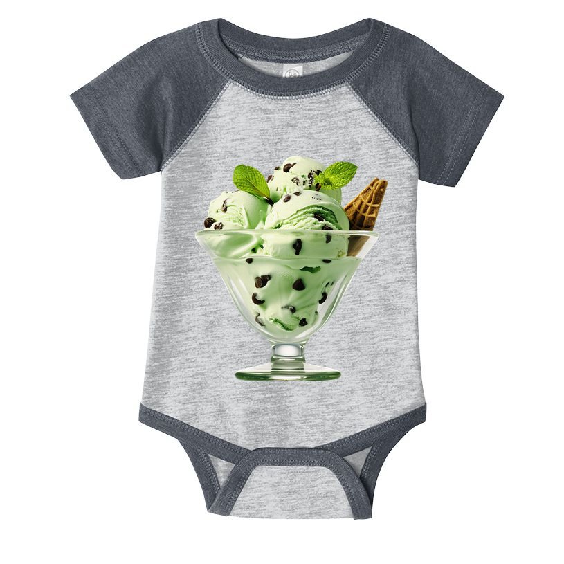 Ice Cream Softball & Baseball Infant Baby Jersey Bodysuit