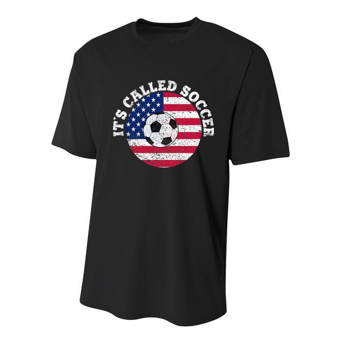 it's called soccer Youth Performance Sprint T-Shirt
