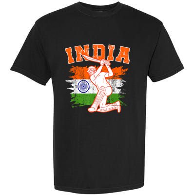 India Cricket Supporters Jersey | Indian Cricket Fans Garment-Dyed Heavyweight T-Shirt