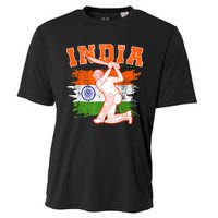 India Cricket Supporters Jersey | Indian Cricket Fans Cooling Performance Crew T-Shirt