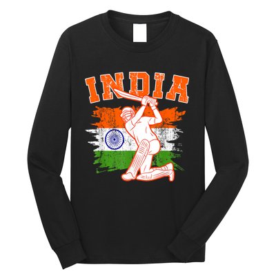 India Cricket Supporters Jersey | Indian Cricket Fans Long Sleeve Shirt