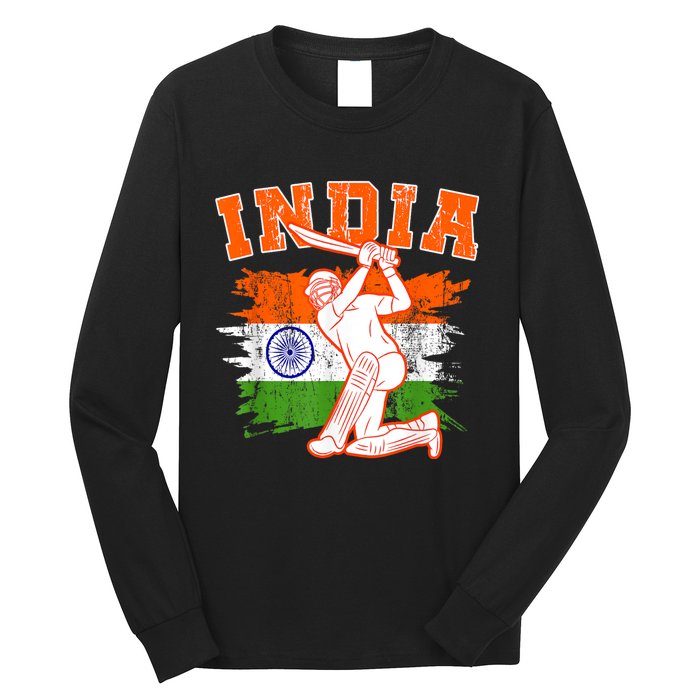 India Cricket Supporters Jersey | Indian Cricket Fans Long Sleeve Shirt