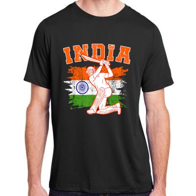 India Cricket Supporters Jersey | Indian Cricket Fans Adult ChromaSoft Performance T-Shirt