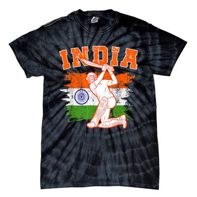 India Cricket Supporters Jersey | Indian Cricket Fans Tie-Dye T-Shirt