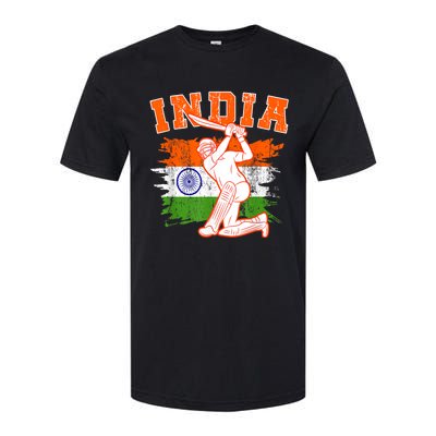 India Cricket Supporters Jersey | Indian Cricket Fans Softstyle CVC T-Shirt