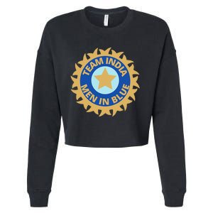 Indian Cricket Supporters India Cricket Fans Cropped Pullover Crew