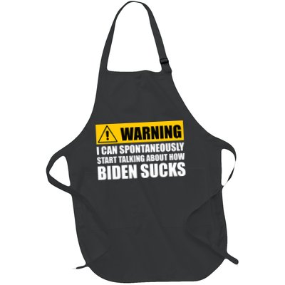 I Can Spontaneously Start Talking About How Biden Sucks Apron