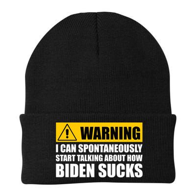 I Can Spontaneously Start Talking About How Biden Sucks Beanie