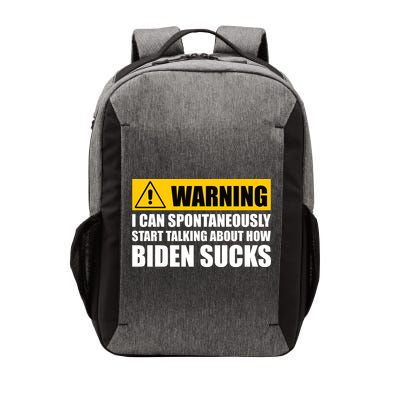 I Can Spontaneously Start Talking About How Biden Sucks Vector Backpack