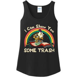 I Can Show You Some Trash Raccoon Possum Ladies Essential Tank