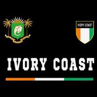 Ivory Coast Sportsoccer Jersey Flag Football Doggie Tank