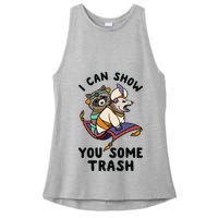 I Can Show You Some Trash, Funny Raccoon And Possum Ladies PosiCharge Tri-Blend Wicking Tank