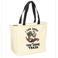I Can Show You Some Trash, Funny Raccoon And Possum Zip Tote Bag