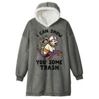 I Can Show You Some Trash, Funny Raccoon And Possum Hooded Wearable Blanket