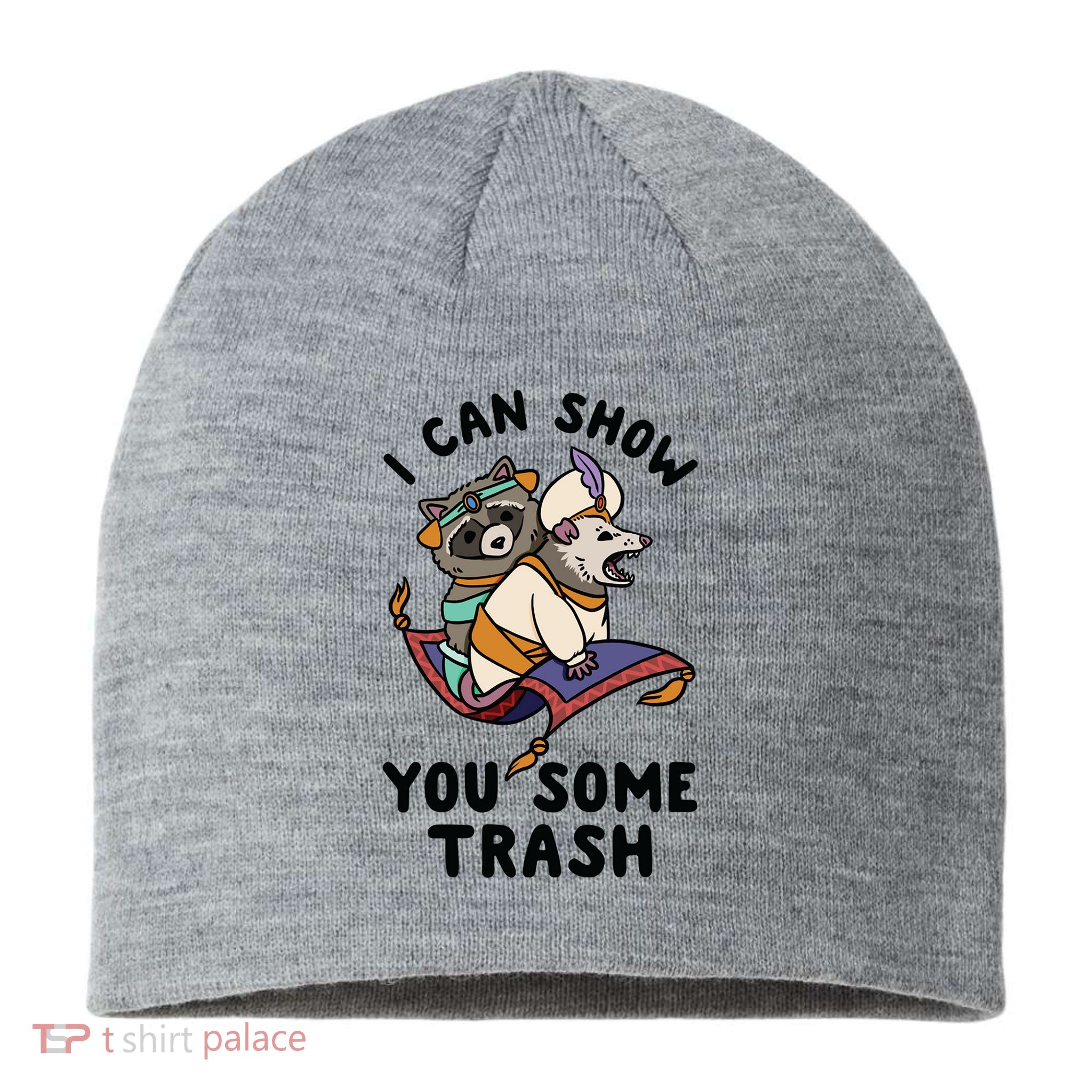 I Can Show You Some Trash, Funny Raccoon And Possum Sustainable Beanie