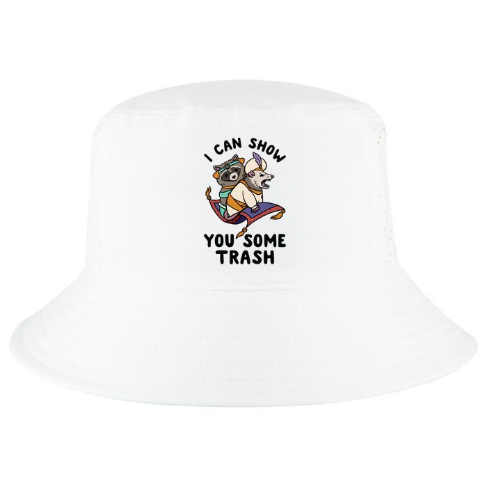 I Can Show You Some Trash, Funny Raccoon And Possum Cool Comfort Performance Bucket Hat