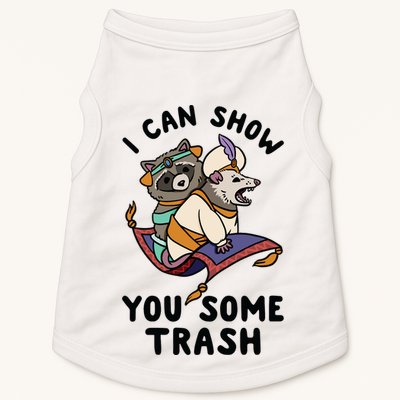 I Can Show You Some Trash, Funny Raccoon And Possum Doggie Tank