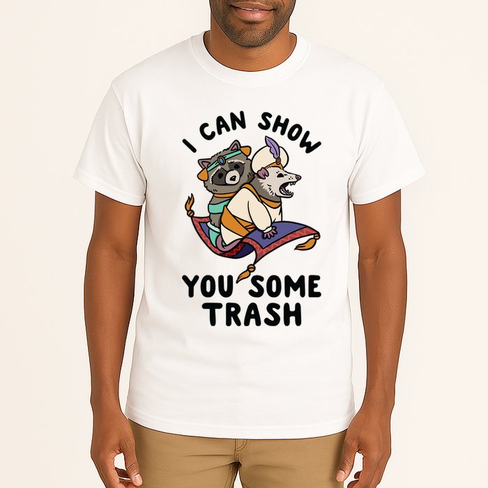 I Can Show You Some Trash, Funny Raccoon And Possum Tall T-Shirt
