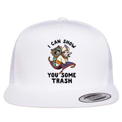 I Can Show You Some Trash, Funny Raccoon And Possum Flatbill Hat