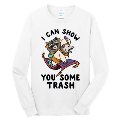 I Can Show You Some Trash, Funny Raccoon And Possum Tall Long Sleeve T-Shirt